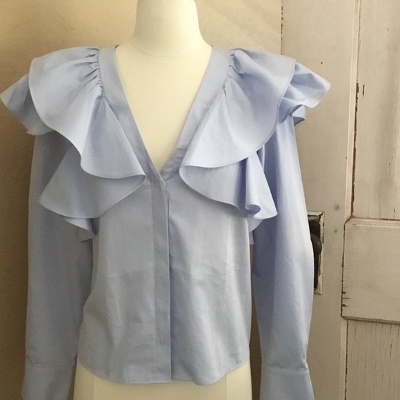 H&M Unique Ruffled Blouse - Picture 3 of 5