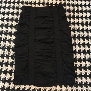 Nanette Lepore Ruched Midi Skirt