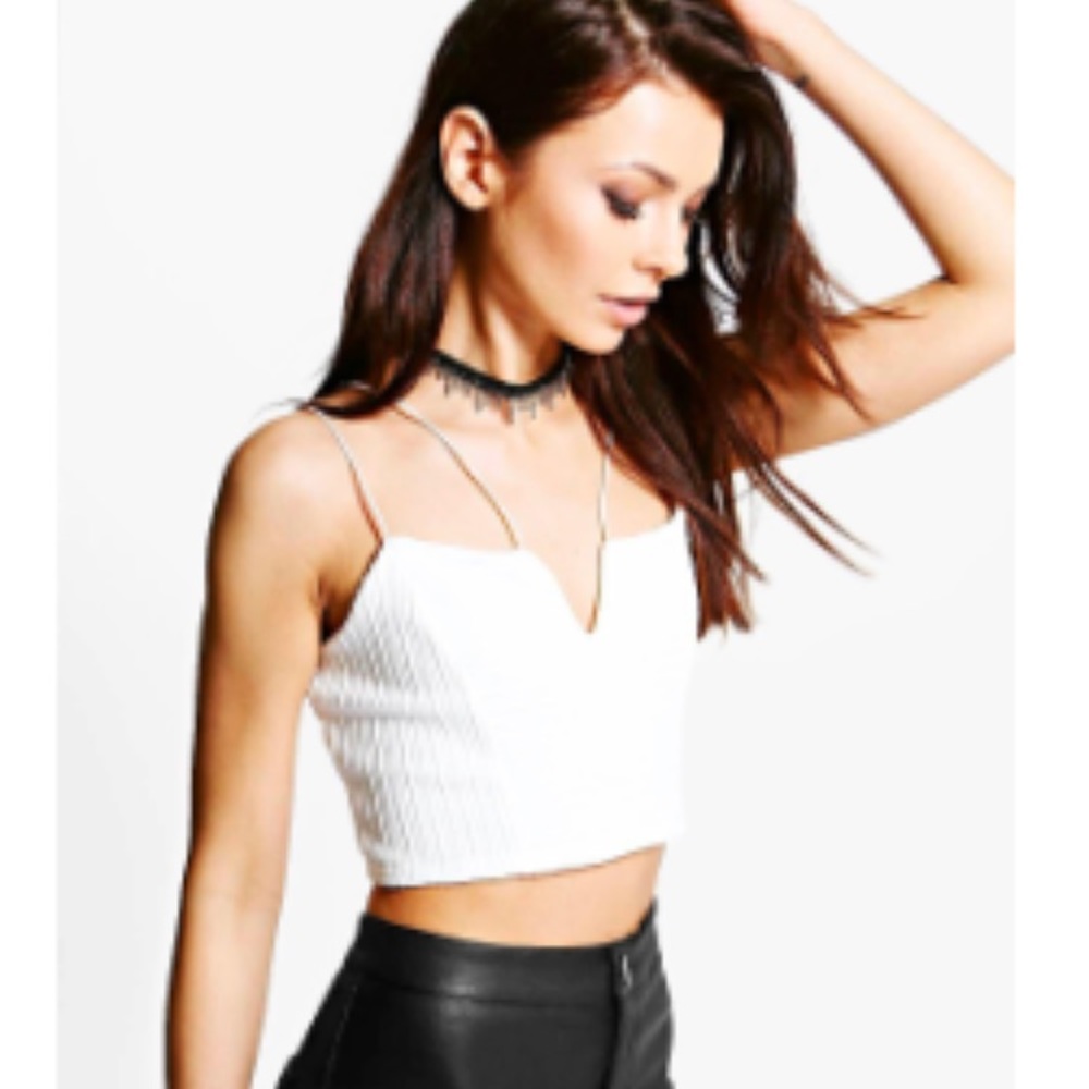 White Crop Top/Bralette