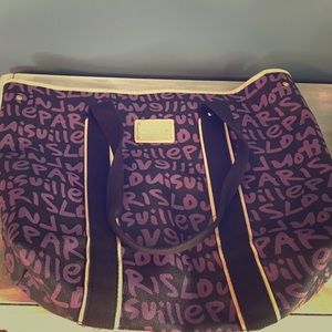 Louis Vuitton look alike tote bag