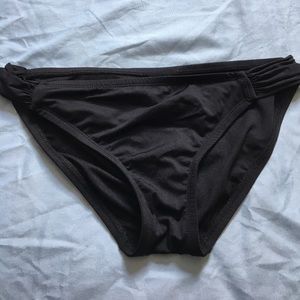 Black bikini bottoms.