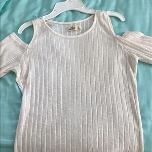 Hollister off the shoulder sweater