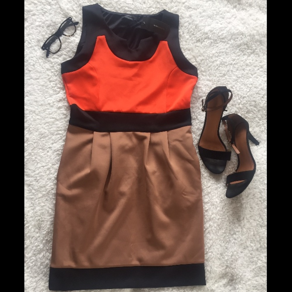 🍍BCBG color block shift dress🍍