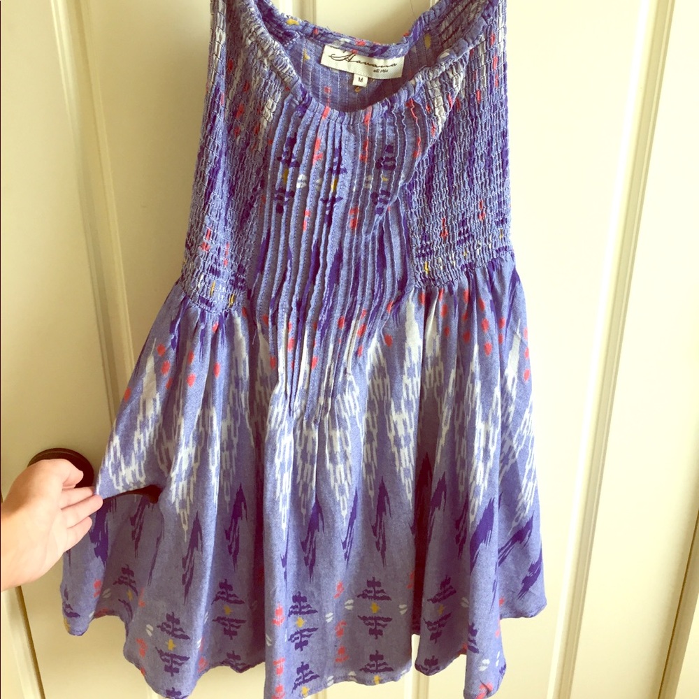 Strapless dress