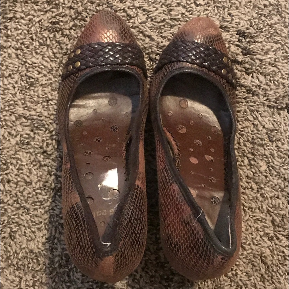 Brown heels