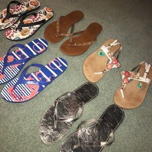Lot of size 8 sandals