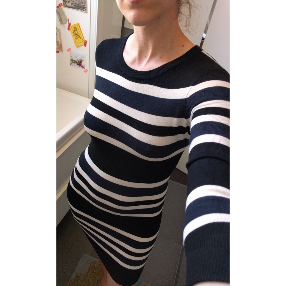 Striped french connection dress