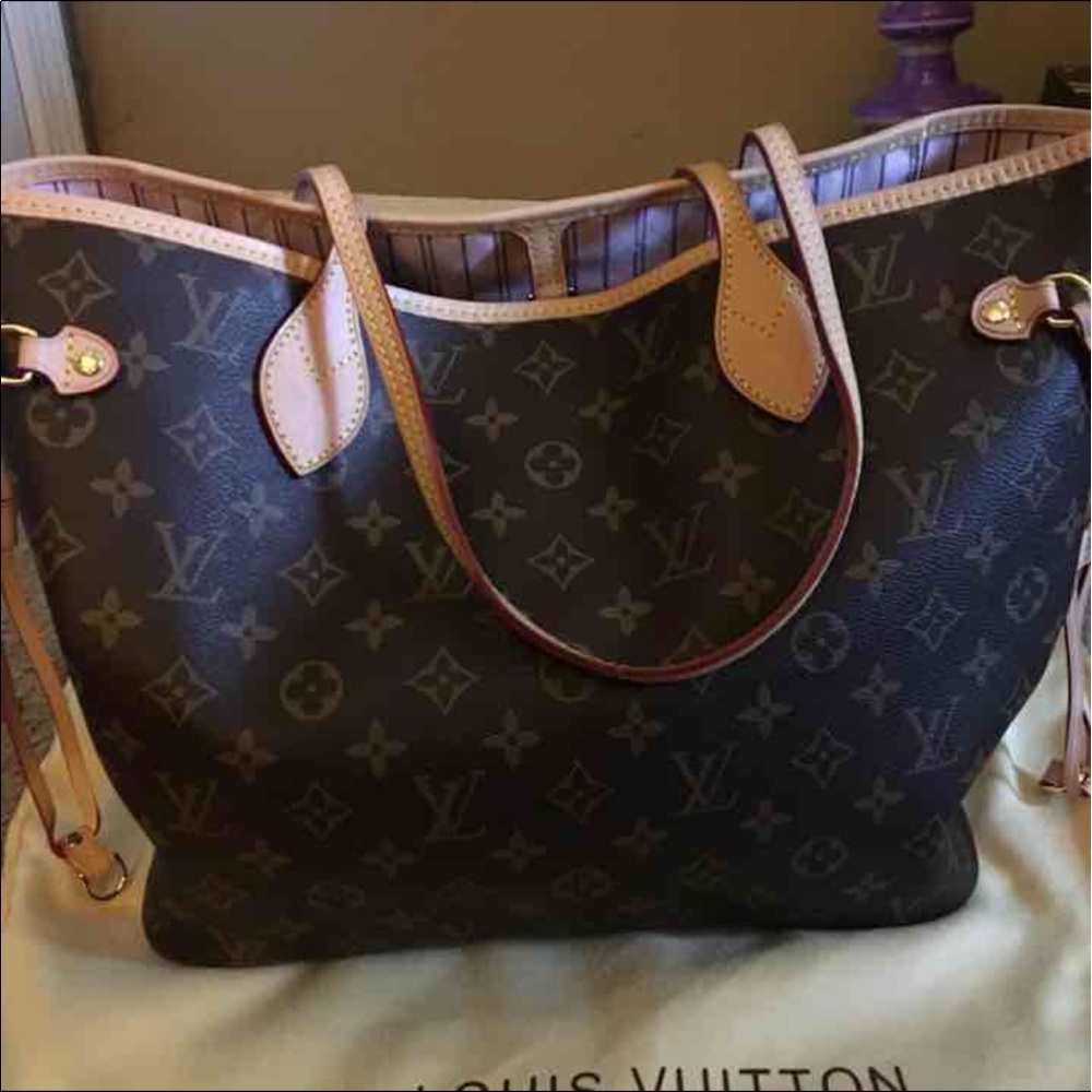 LV Neverfull Rose Ballerine