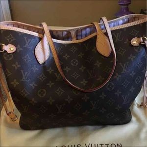 LV Neverfull Rose Ballerine
