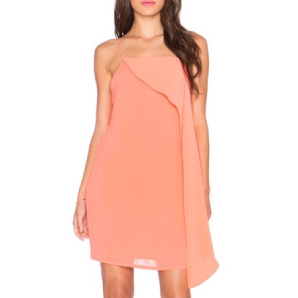 "Fall in Dress" Revolve Neon Pink