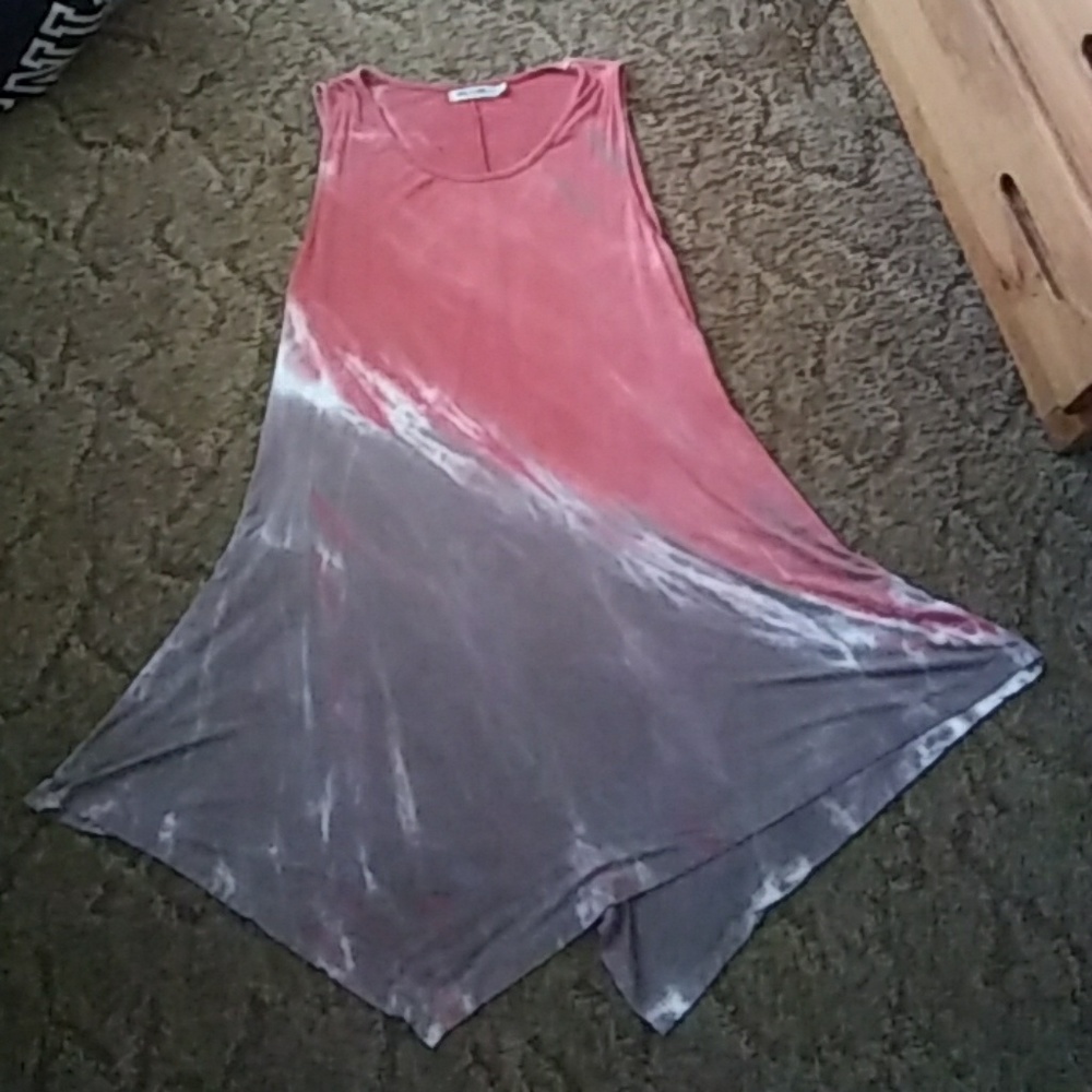 Asymmetrical sun dress