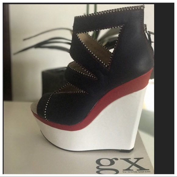 GX by Gwen Stefani wedge heels NIB  size 9📌SOLD - Picture 4 of 8
