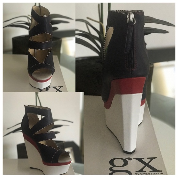 GX by Gwen Stefani wedge heels NIB  size 9📌SOLD - Picture 8 of 8
