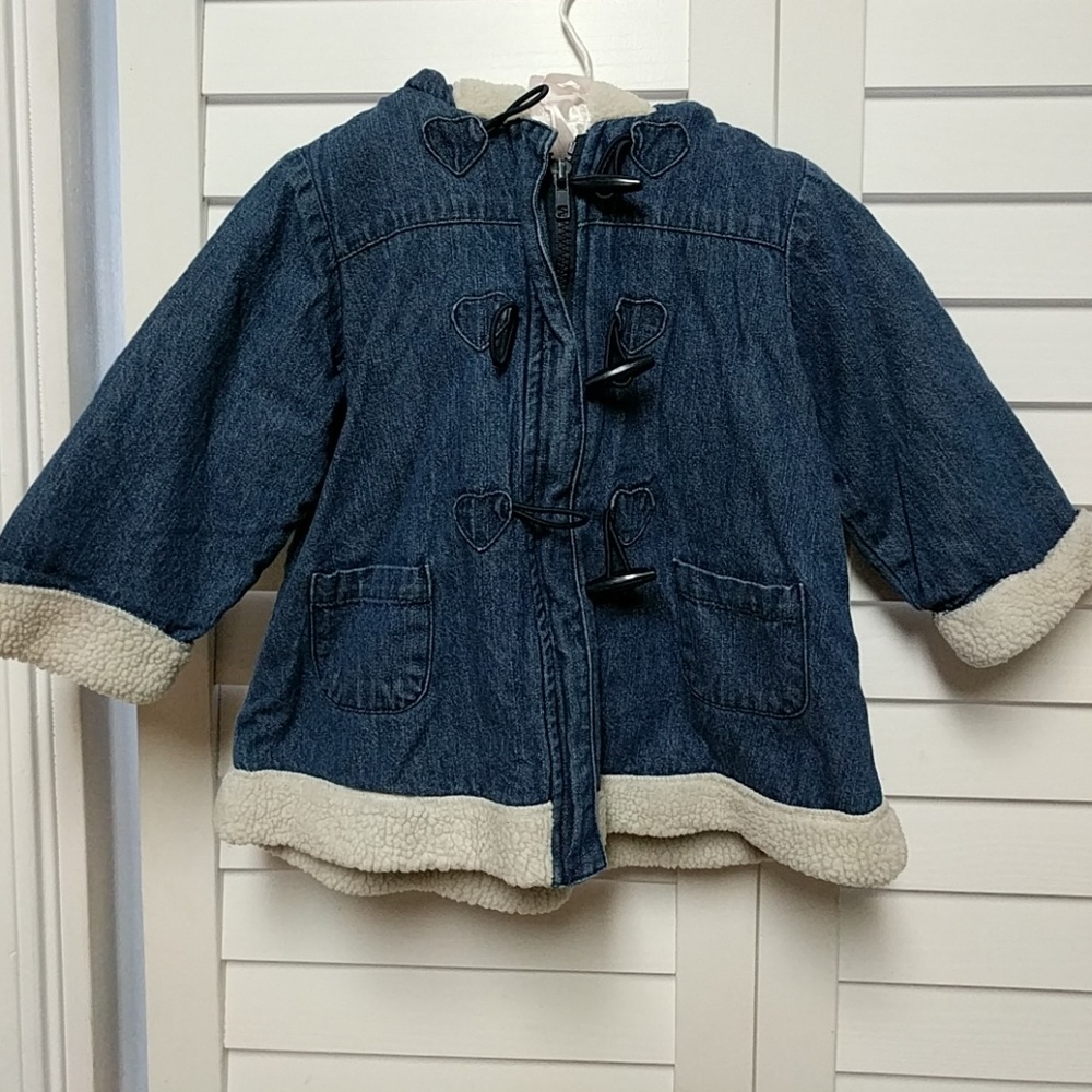 First Impressions Lined Denim Jacket