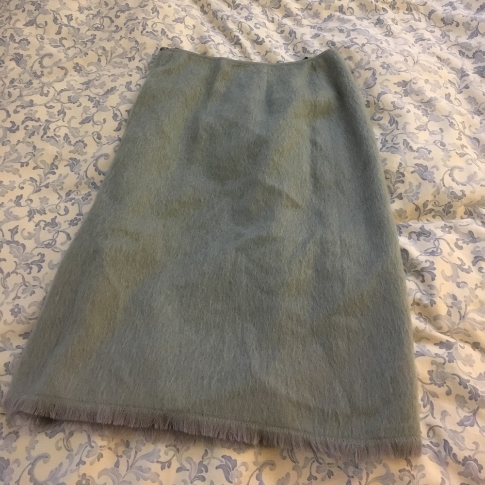 Wool and mohair Anne Klein skirt