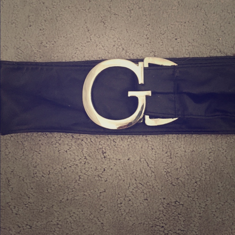 GUESS Leather Wrap Belt