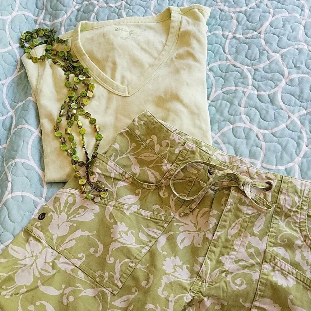 Sigrid Olsen capris..100% cotton