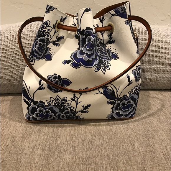 Brahmin delft collection Trina drawstring hobo bag - Picture 3 of 6