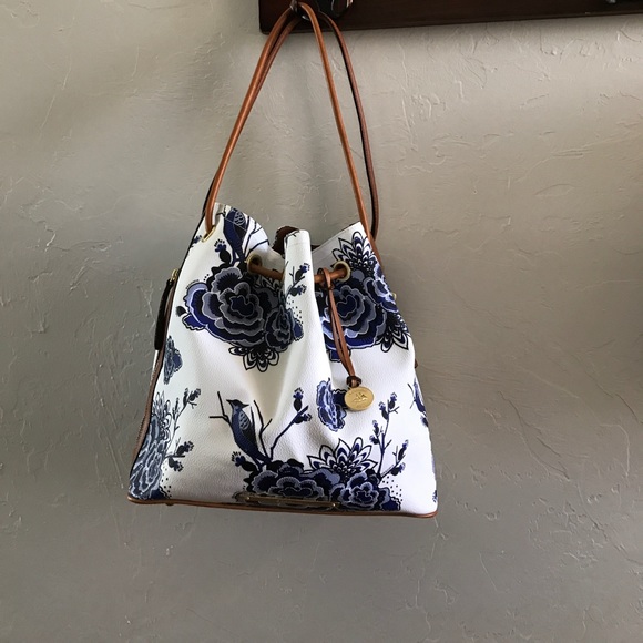 Brahmin delft collection Trina drawstring hobo bag - Picture 6 of 6