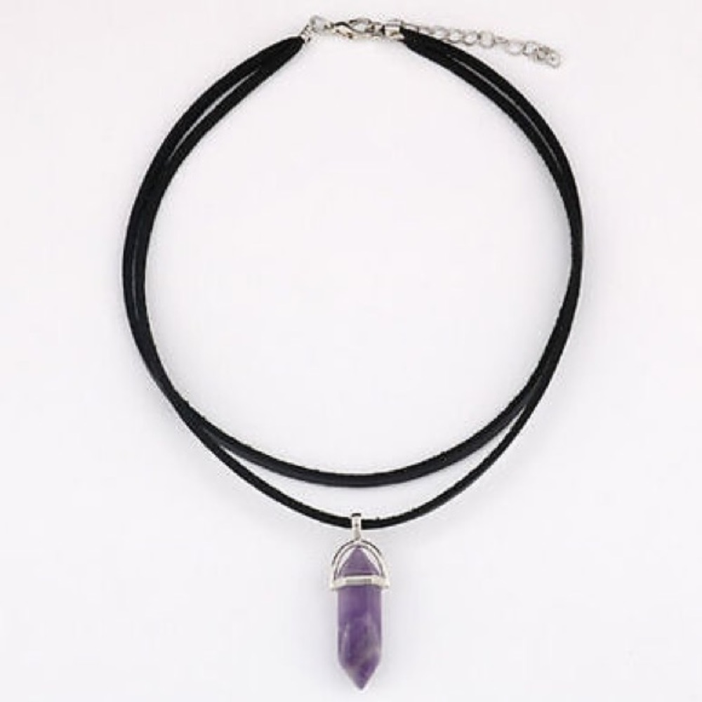 amethyst choker