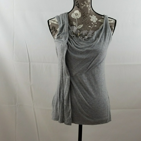 Vera Wang Tops - Vera Wang  embellished  shirt