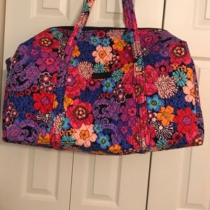 Vera Bradley large duffle bag.