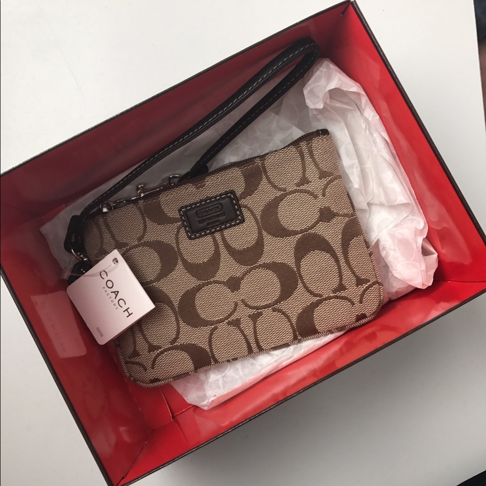 Brand New, Unused Coach Wristlette