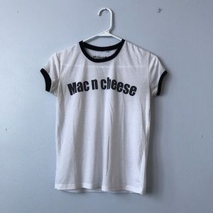 Mac n Cheese Ringer Tee / Mighty Fine