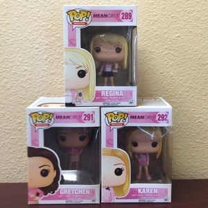 Funko Pop Set - Mean Girls: The Plastics Bundle