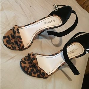 Leopard heels