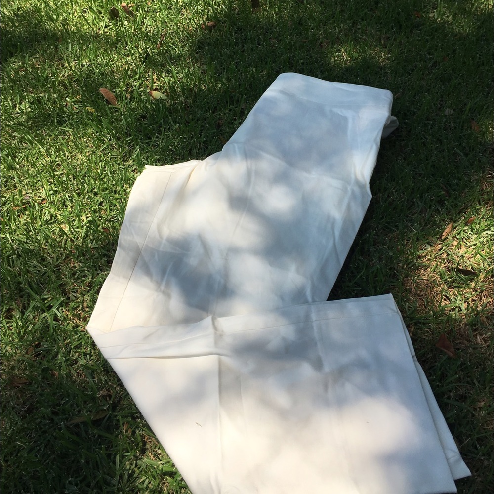 Cream Colored White New York & Company Dress Pants