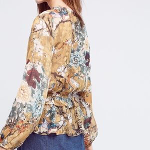 Anthropologie Silk Blouse