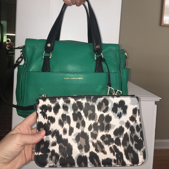 **Brand New** DVF Green Bag!