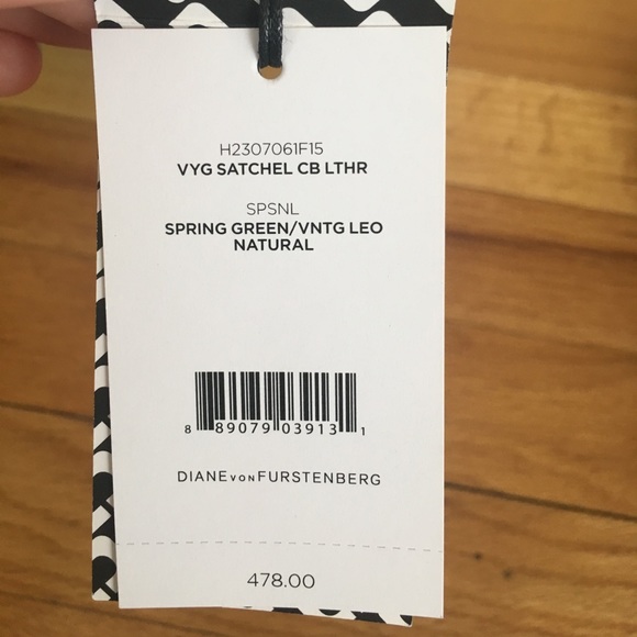 **Brand New** DVF Green Bag!