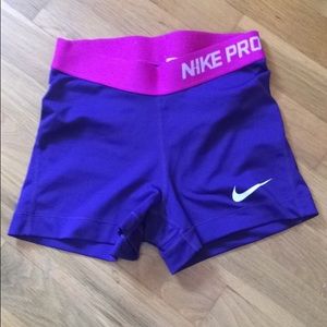 Nike pro shorts