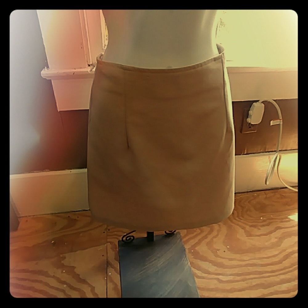 Khaki skirt