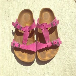 Pink Birkenstocks