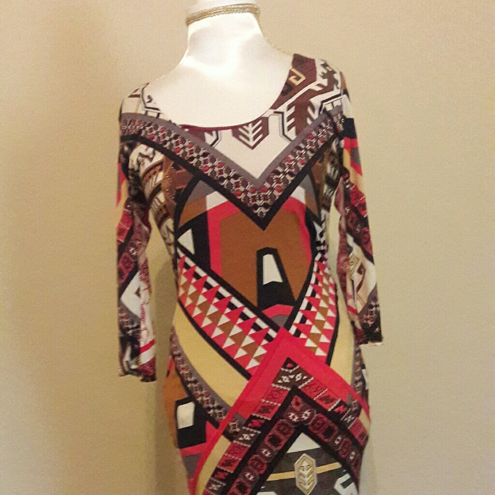 Multicolored dress