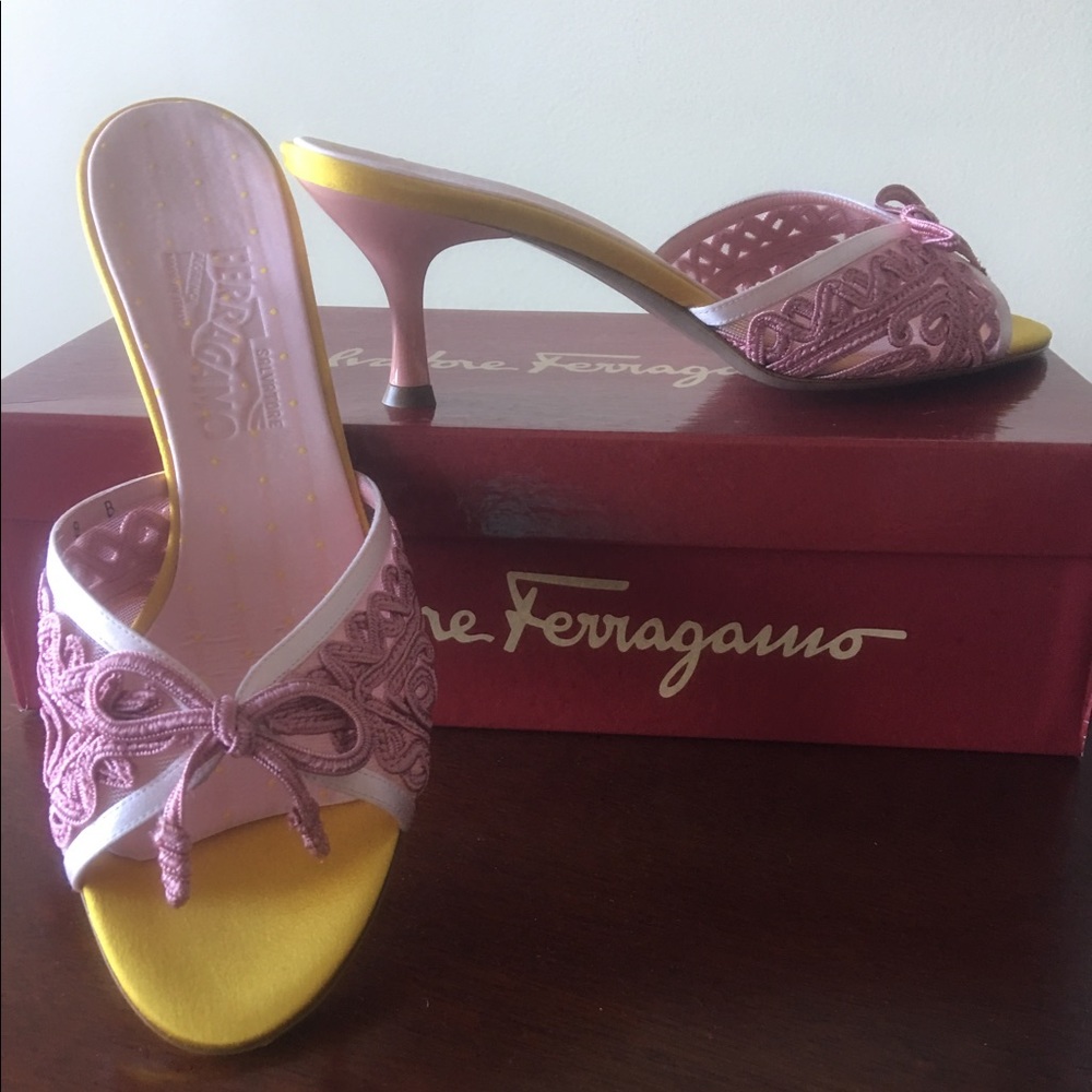 Pretty Pink Kitten Heels