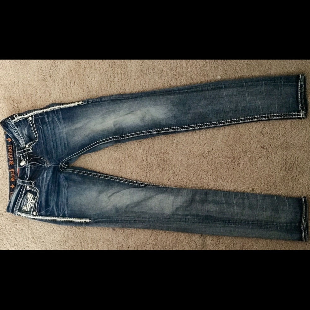 Size 25 Rock Revival Jeans