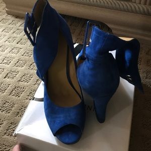 Nine West Blue Heels