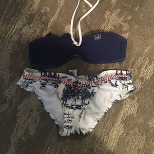 SPERRY red white blue bikini