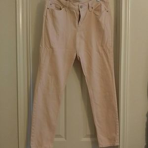 Loft blush modern skinny sz 12 gently worn