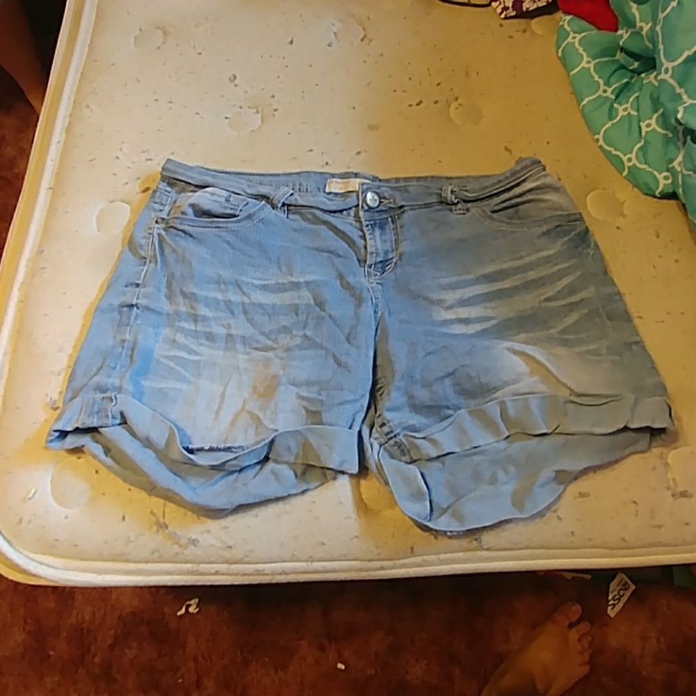 No boundaries jean shorts