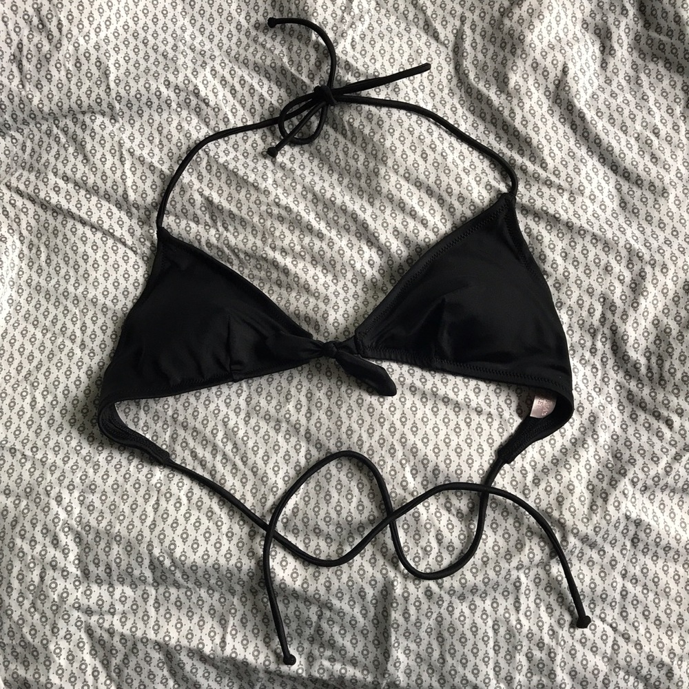 Victoria's Secret Black Bikini Top
