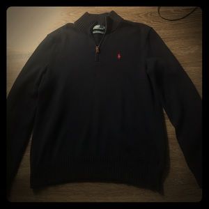 Blue Polo Knit Sweater. New without tags