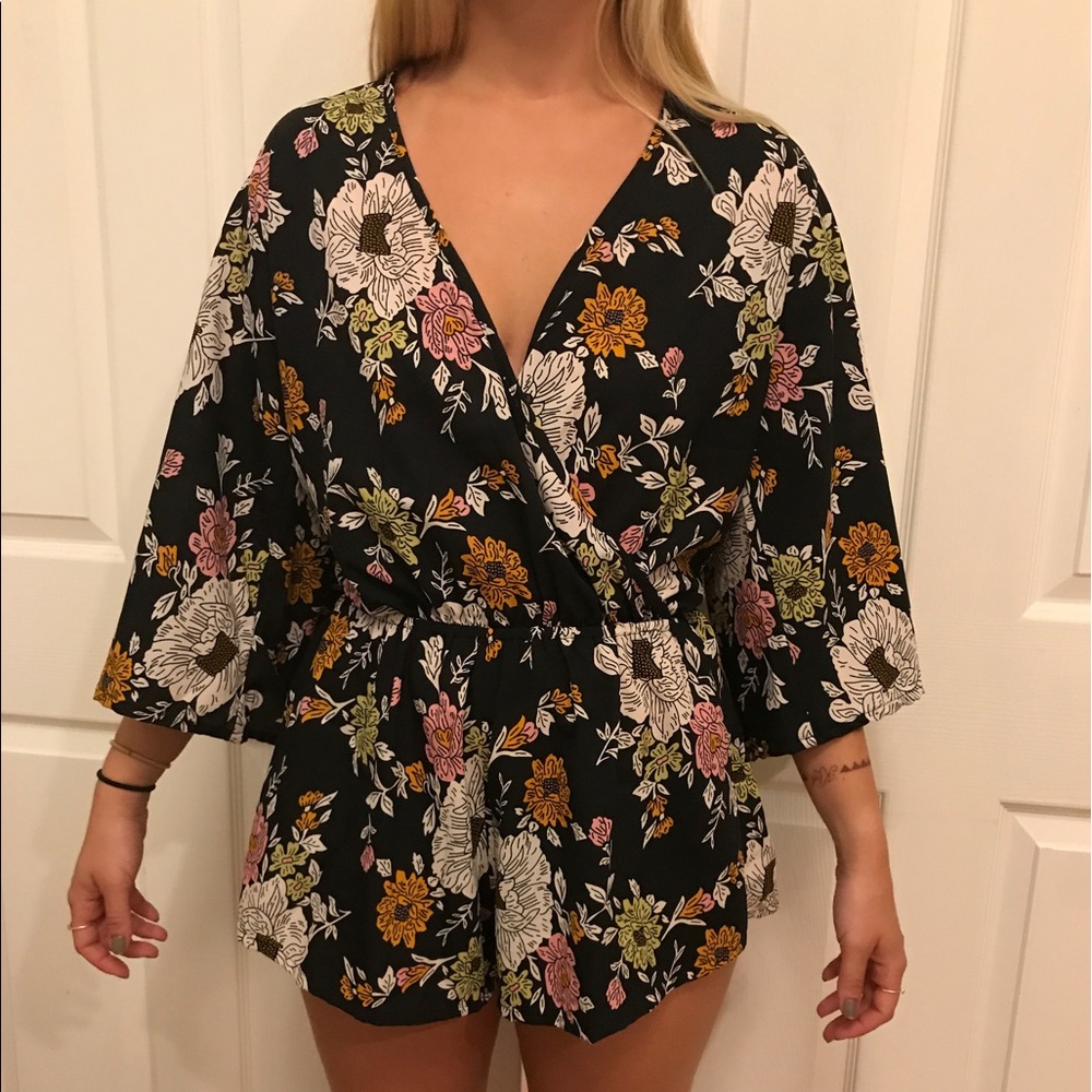 Floral Romper