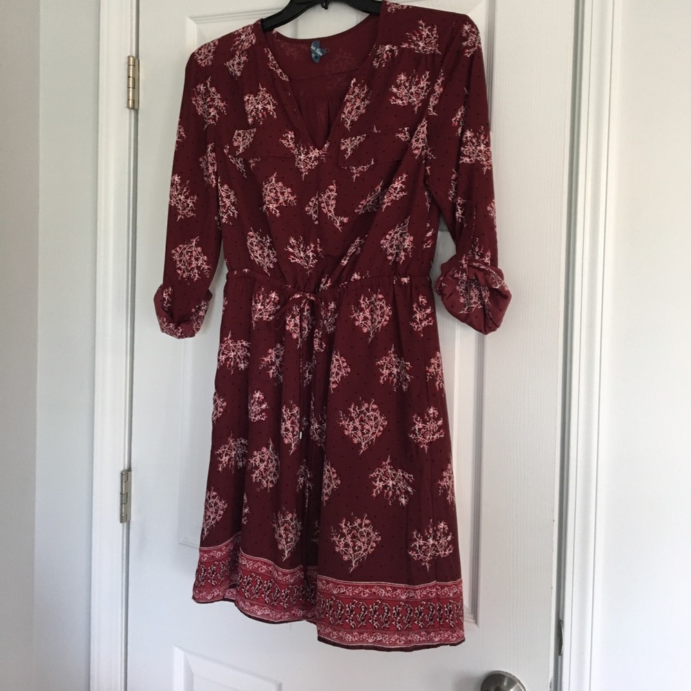 Adorable Fleur Bleue fall dress! Size 8