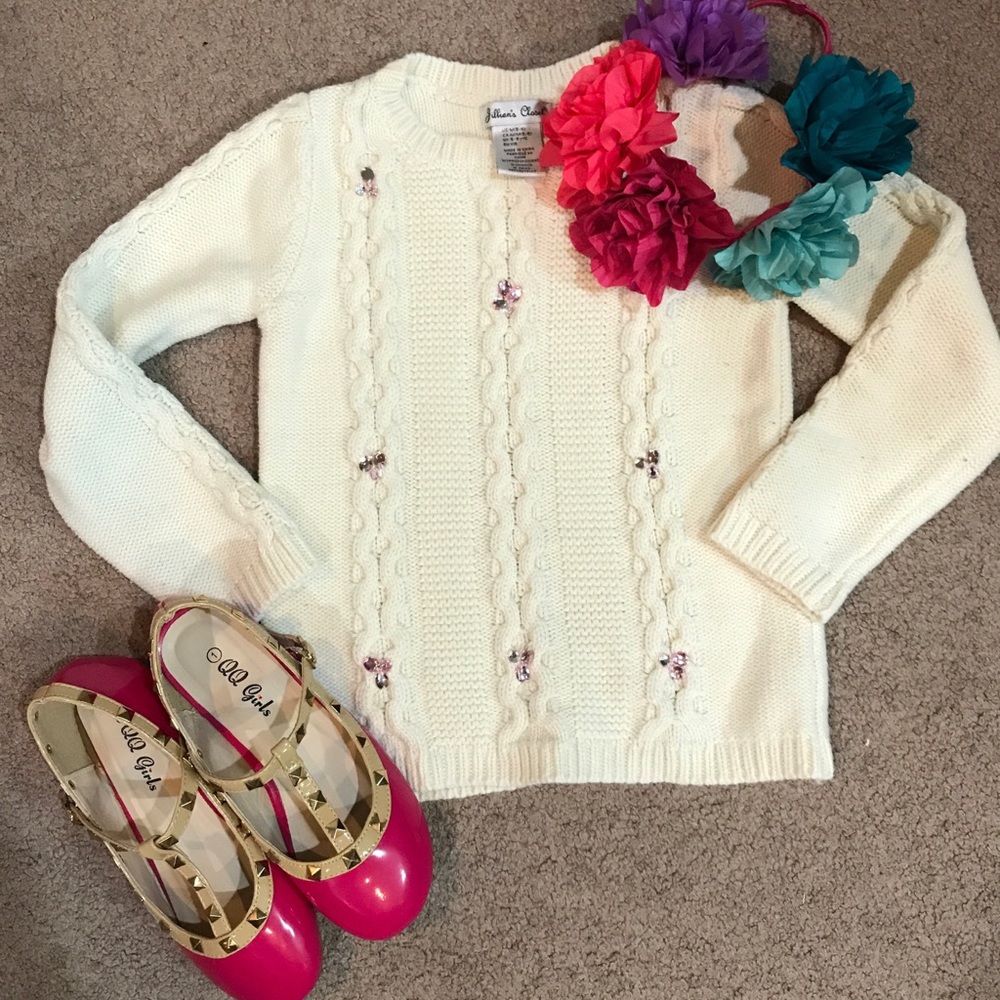 Knit Sweater 5-6 yo