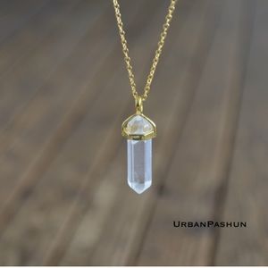 Crystal Pendant Necklace (UP050)